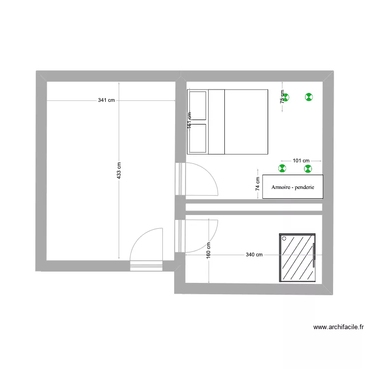 dependance. Plan de dependance. Plan de
