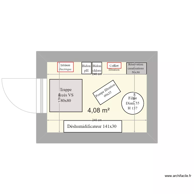 CHARLES - Tubersent. Plan de 