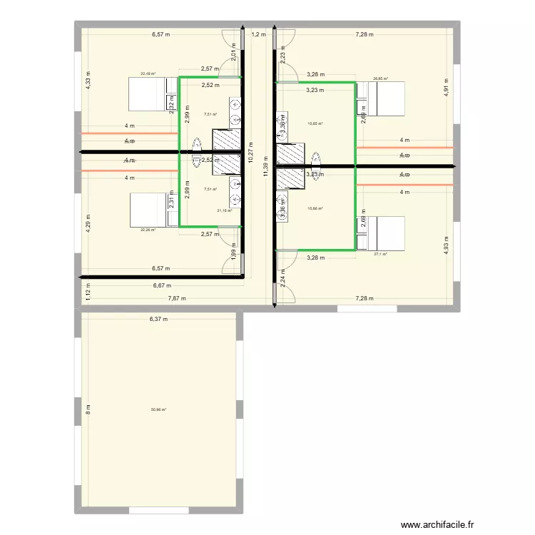 calenzana 1. Plan de 