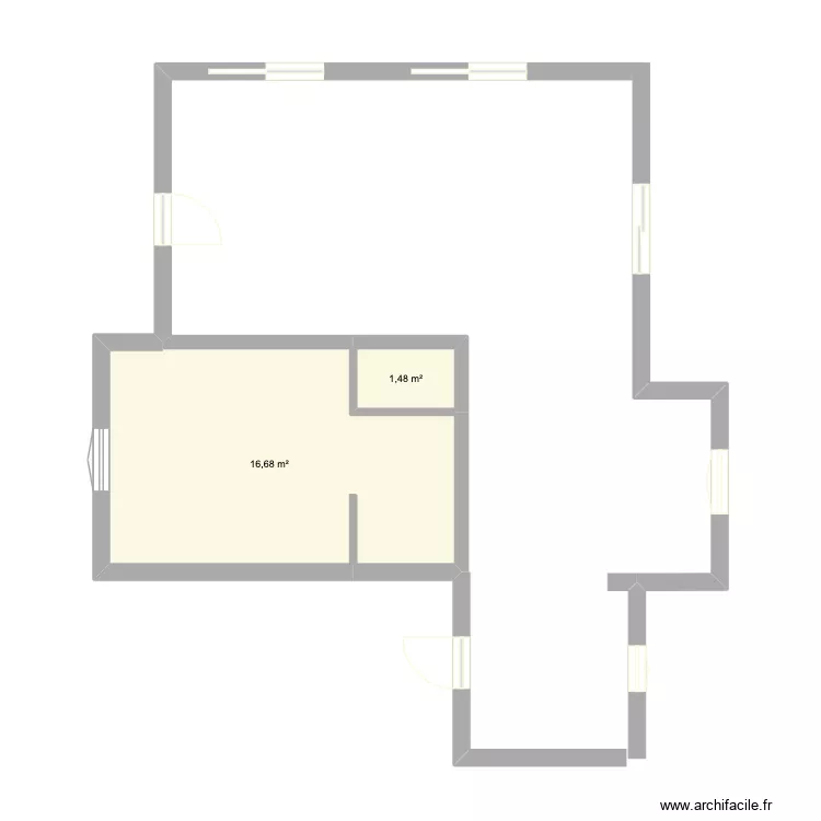 kerpanter. Plan de 2 et 18 m² kerpanter. Plan de 2 et 18 m²