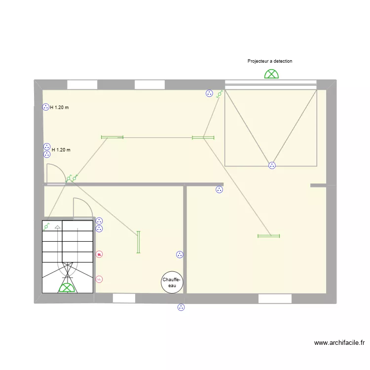 Thomas s/sol implantation 4. Plan de 2 et 36 m² Thomas s/sol implantation 4. Plan de 2 et 36 m²