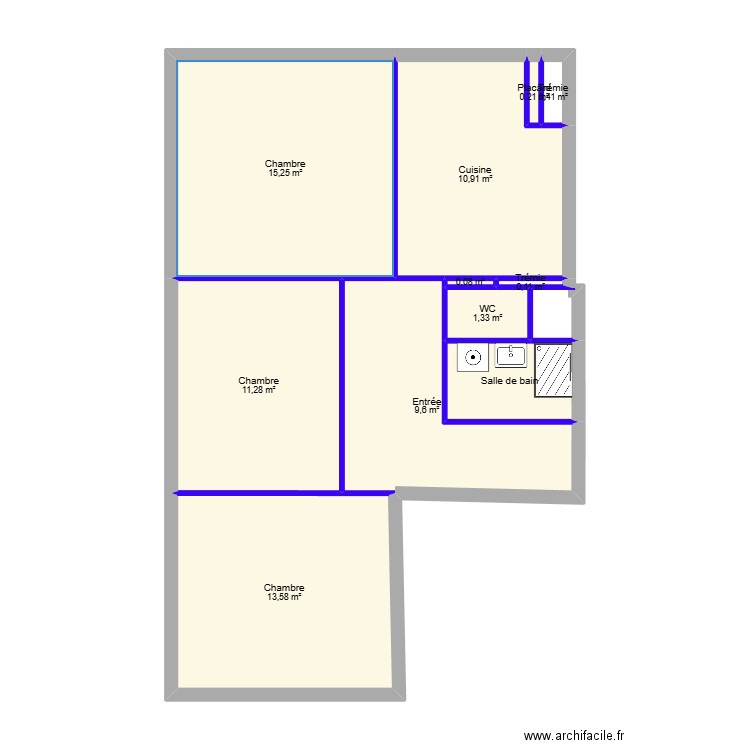 roche_annemasse. Plan de 0 pièce et 0 m2