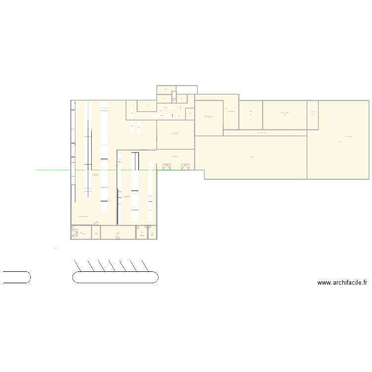 PROJET LIGNE PLATS CUISINES LTG v6TER. Plan de 0 pièce et 0 m2