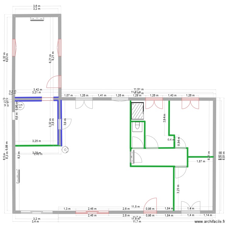 Tarasteix V2. Plan de 0 pièce et 0 m2