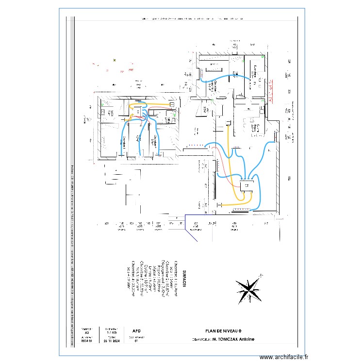 parriaux clim. Plan de 0 pièce et 0 m2