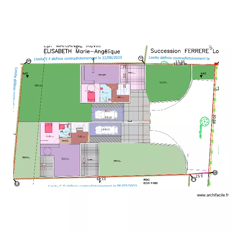 VillasSPJ_RDC. Plan de 