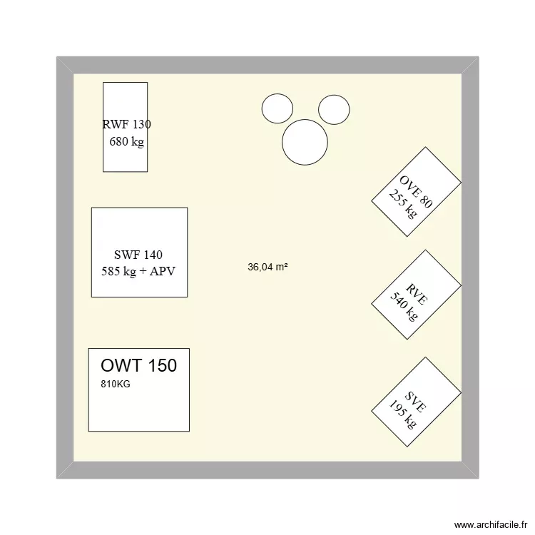 DIONYSUD 2026. Plan de 1 Pièce et 36 m² DIONYSUD 2026. Plan de 1 Pièce et 36 m²