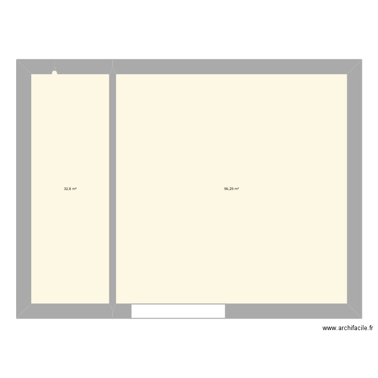 Grange. Plan de 0 pièce et 0 m2