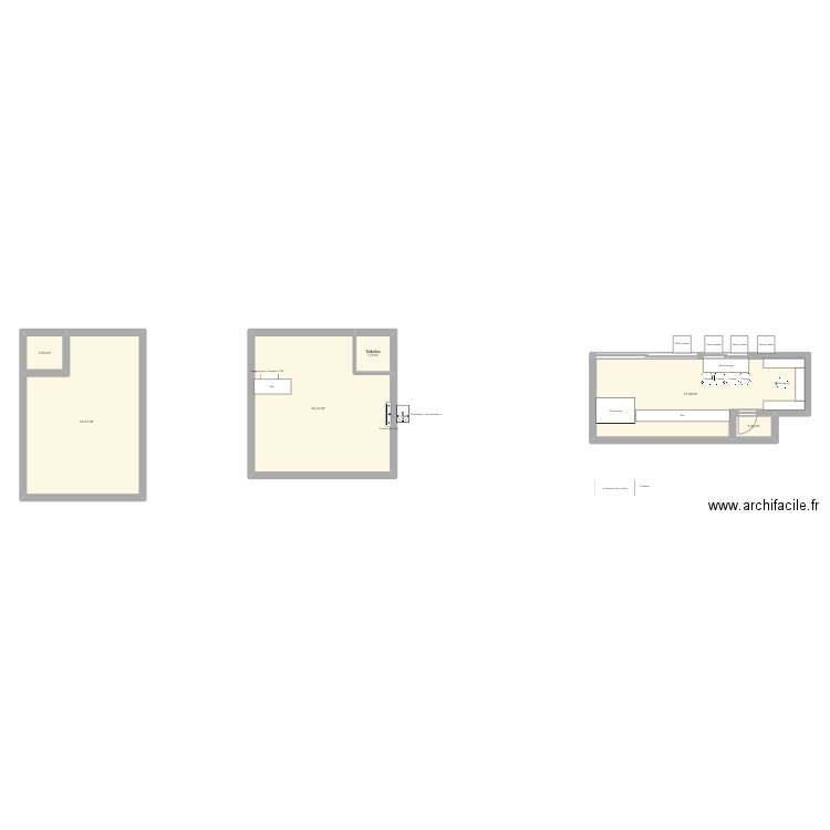 Shop Seseh 1. Plan de 6 pièces et 99 m2