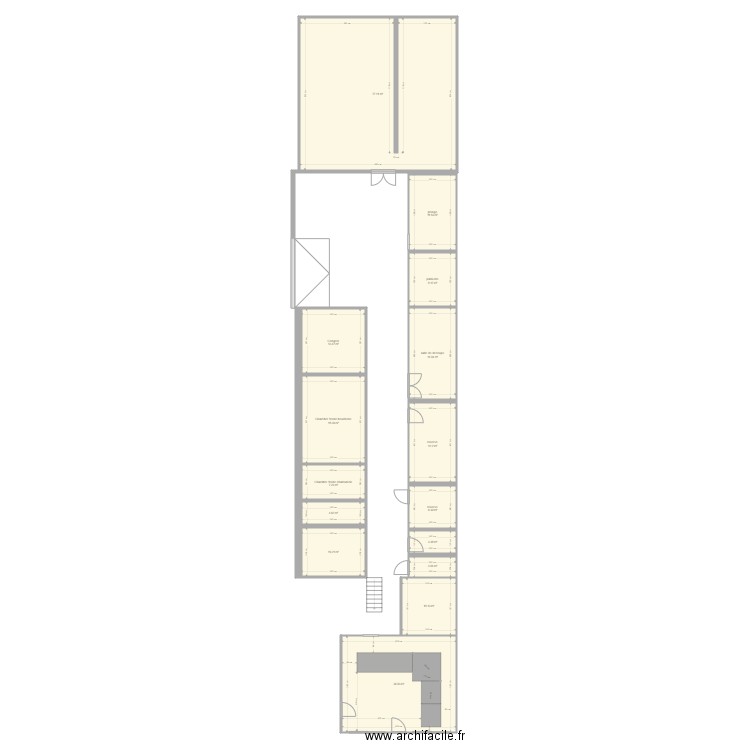 boucherie 2. Plan de 0 pièce et 0 m2