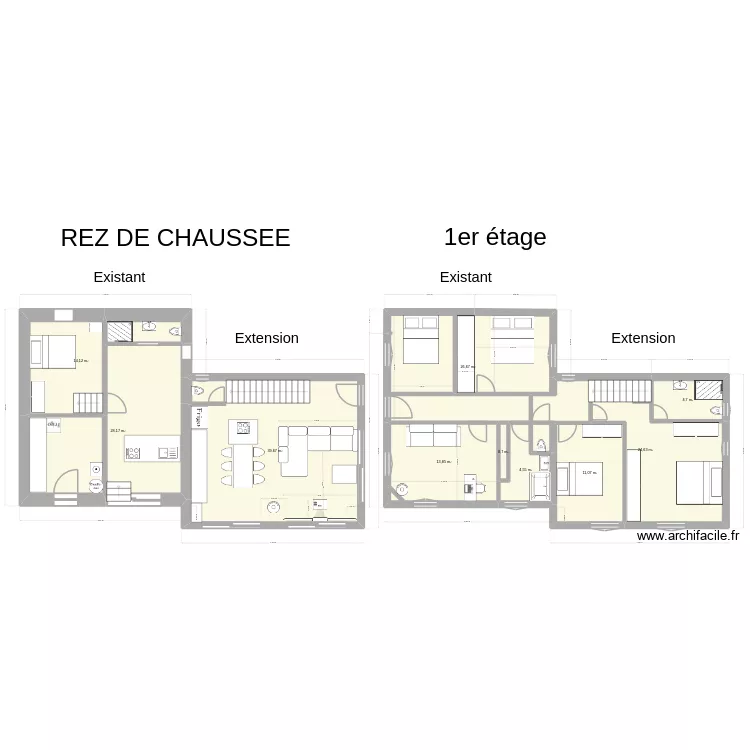maison pour audio. Plan de 
