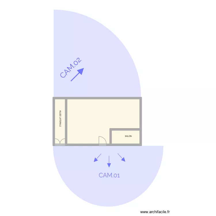 PLAN VIDEO DUFOUR. Plan de 3 Pièces et 42 m² PLAN VIDEO DUFOUR. Plan de 3 Pièces et 42 m²