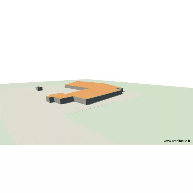 cave1. Plan de 3 Pièces et 1285 m²