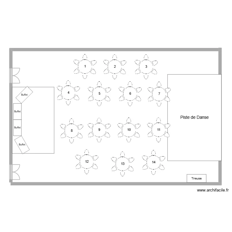 Plan de table. Plan de Plan de table. Plan de