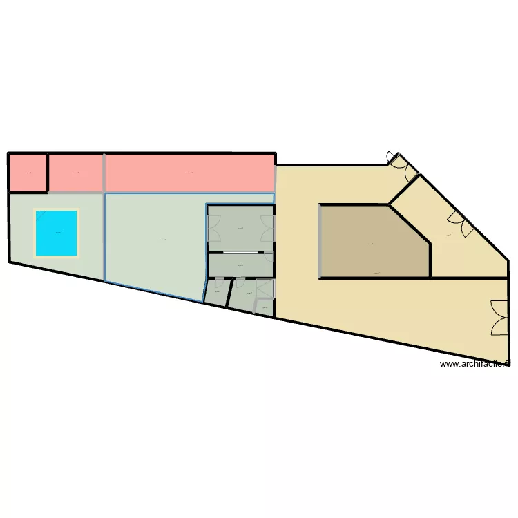 BROCANTE 0211B. Plan de 