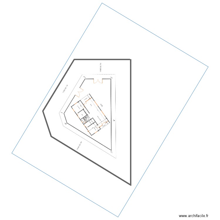 RDC . Plan de 0 pièce et 0 m2