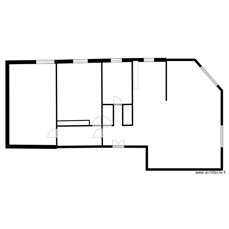 Pougnant. Plan de 7 pièces et 356 m2