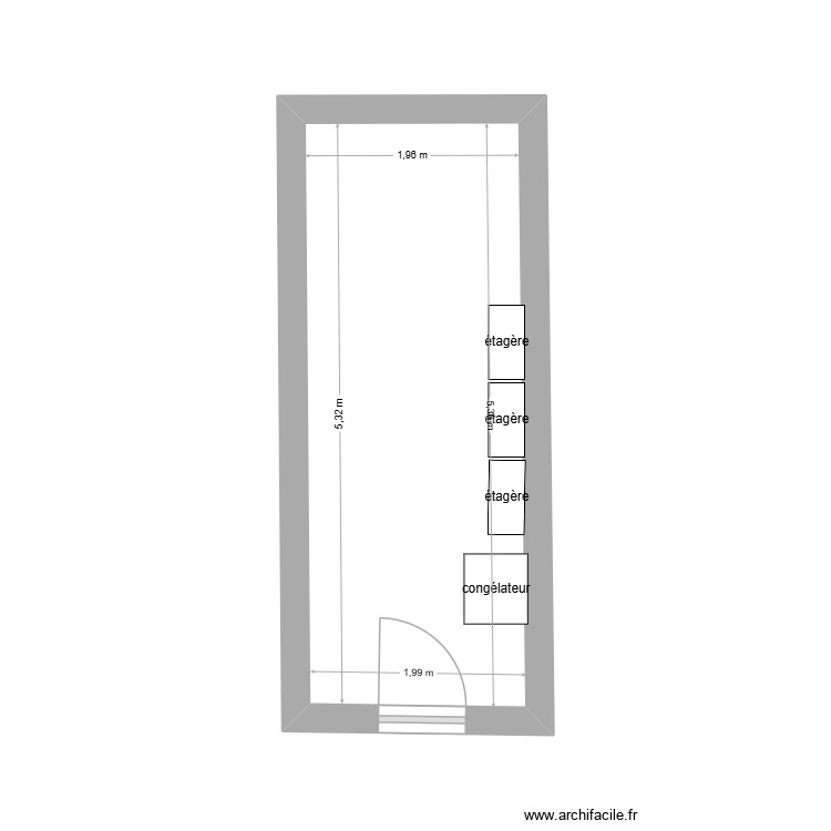 cave. Plan de 0 pièce et 0 m2