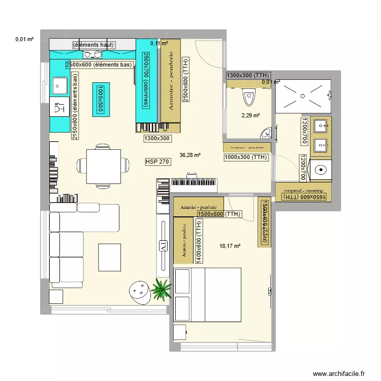 Charles - Construction / Am&eacute;nagement V3. Plan de 