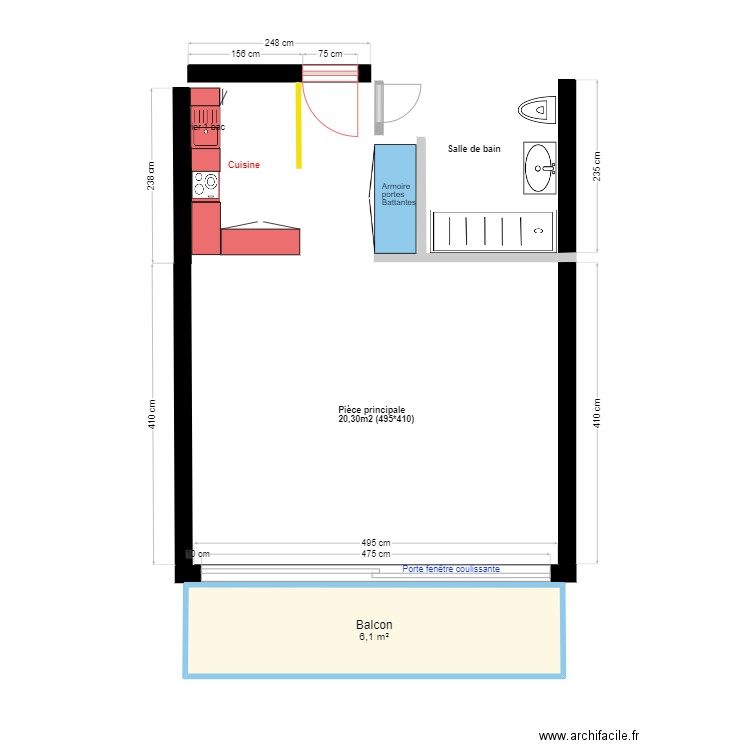 Apparte. Plan de 0 pièce et 0 m2