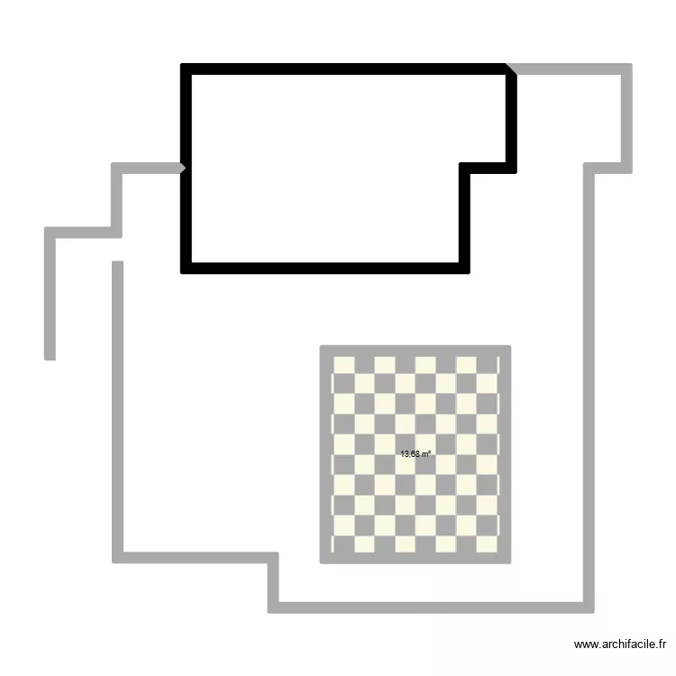 BOTTELLI. Plan de 1 Pièce et 14 m² BOTTELLI. Plan de 1 Pièce et 14 m²