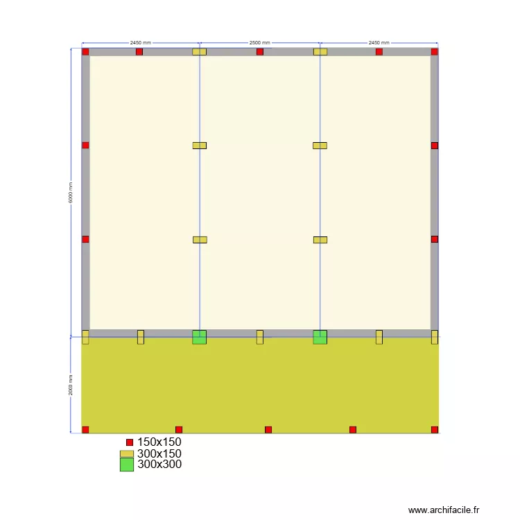 Сваи Коломна. Plan de 