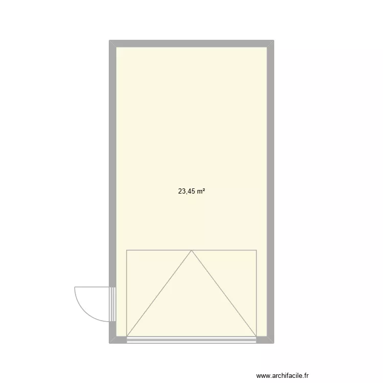 garage 1. Plan de 1 et 23 m² garage 1. Plan de 1 et 23 m²