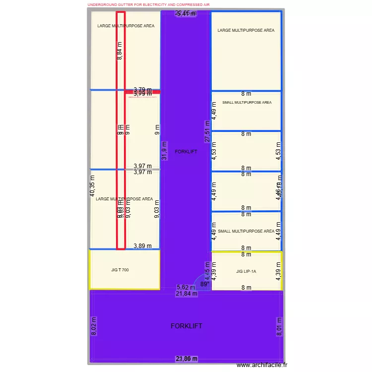BATIMENT 3 FIRST FLOOR. Plan de 14 et 1513 m² BATIMENT 3 FIRST FLOOR. Plan de 14 et 1513 m²