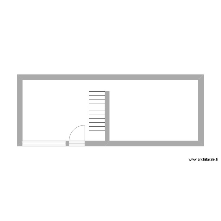 petit loft. Plan de 0 pièce et 0 m2