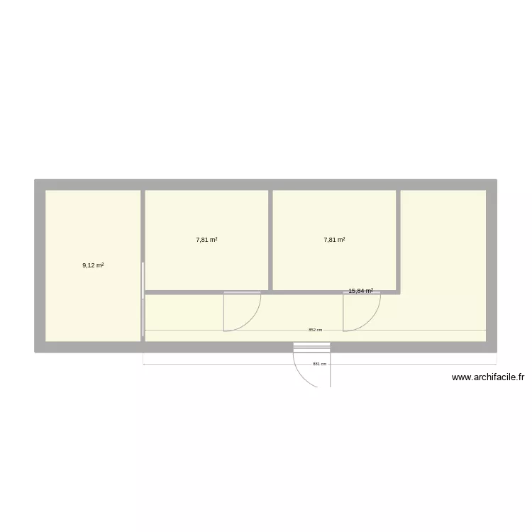 kin&eacute;. Plan de 