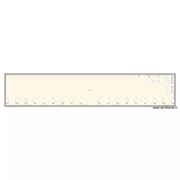 plouf. Plan de 1  et 198 m²