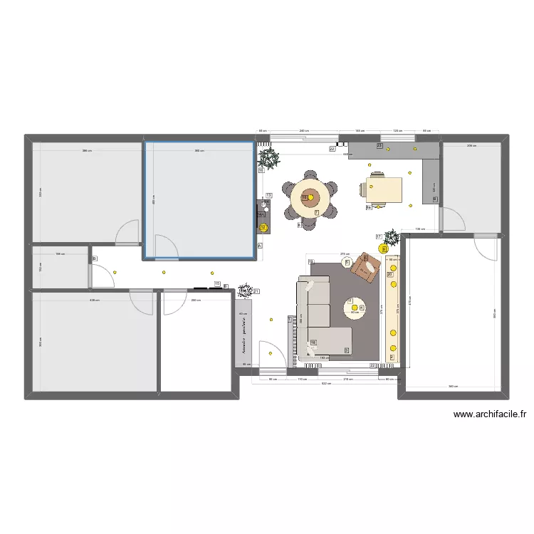 Dominique David. Plan de 