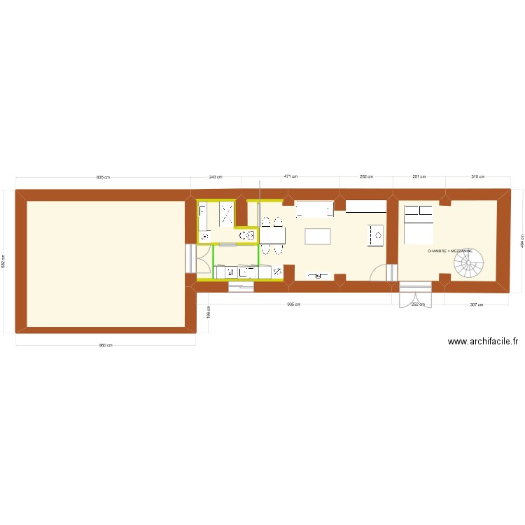 MAISON OPOUL 3. Plan de 0 pièce et 0 m2