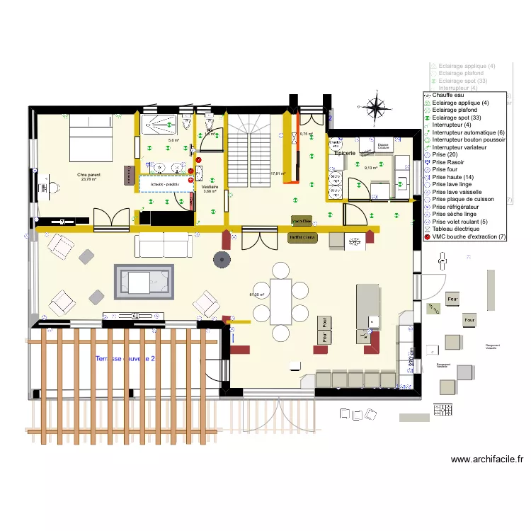 Cuisine ines2. Plan de 