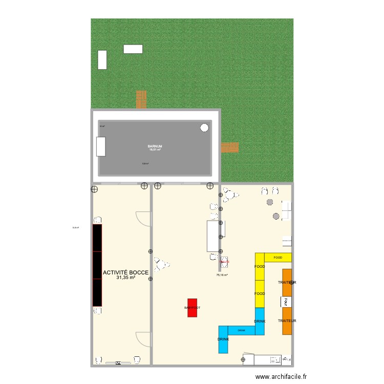 V2 | CEGELEC_SOIRÉE_12/06. Plan de 4 pièces et 152 m2