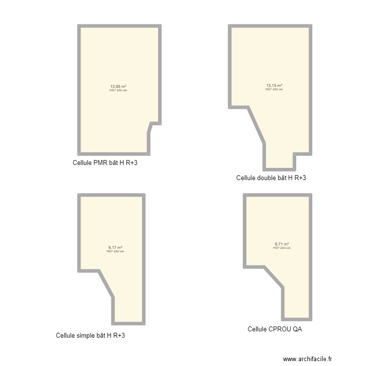 métrés st denis. Plan de 0 pièce et 0 m2