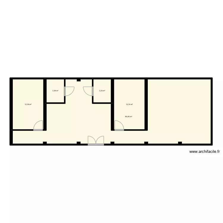 plans ams. Plan de 5  et 97 m²