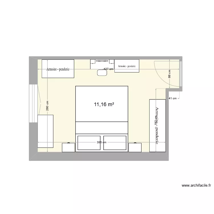 CH 1 Mantes 5 Palombe. Plan de 
