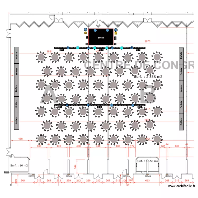TPG/Palexpo. Plan de 