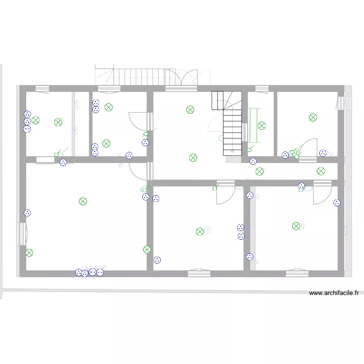 MAISON DIAKITE S1. Plan de 