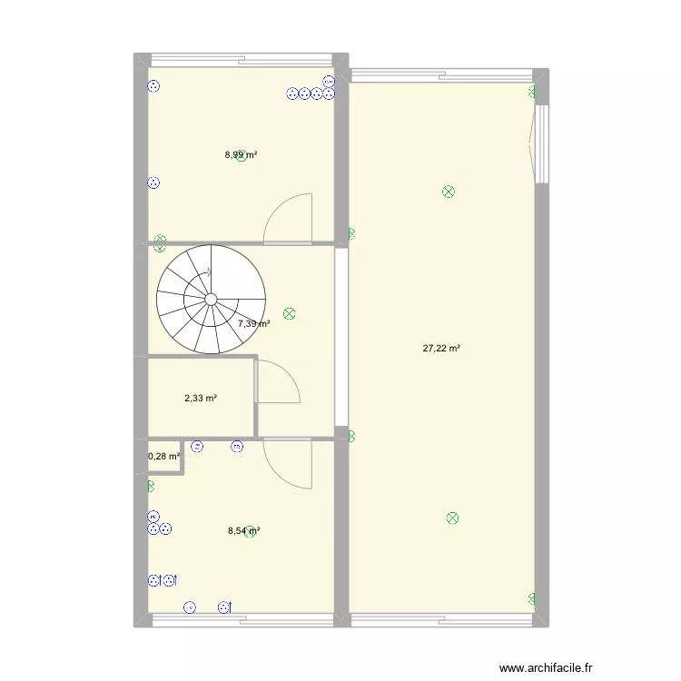 Plan 1er etg. Plan de 