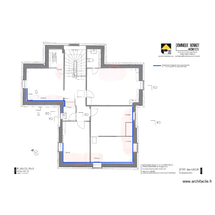 SCI Kernetra - R+2. Plan de 0 pièce et 0 m2