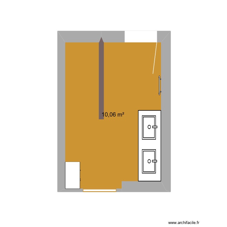 sdb v2 2. Plan de 0 pièce et 0 m2