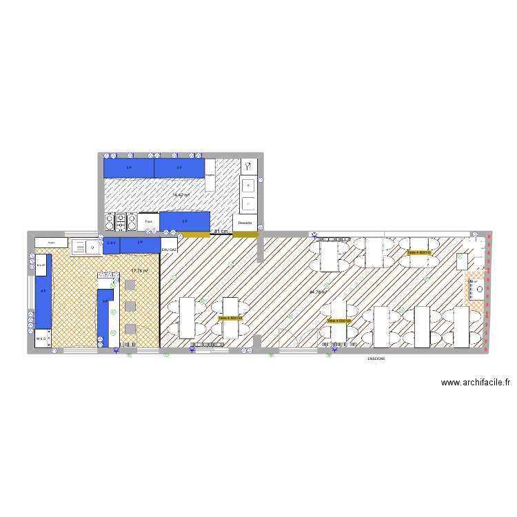 LA BUVETTE DU MOUTON ELEC. Plan de 0 pièce et 0 m2