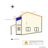 PLAN FACADE NORD MODIF=60