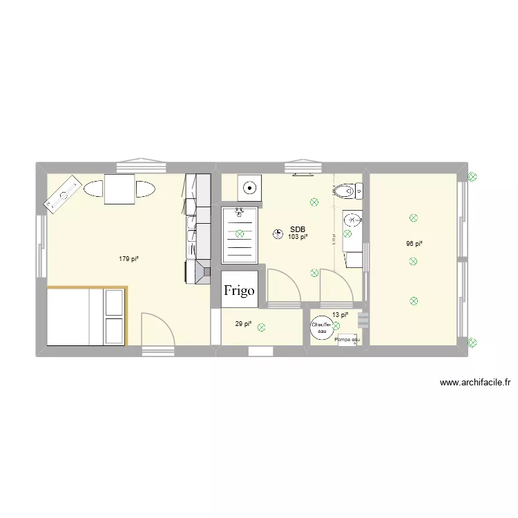 Alyne & Richard. Plan de 