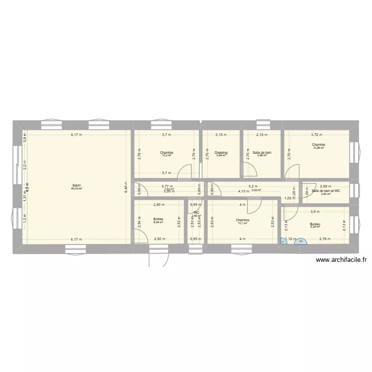 New Home verson 1. Plan de 12 et 112 m² New Home verson 1. Plan de 12 et 112 m²