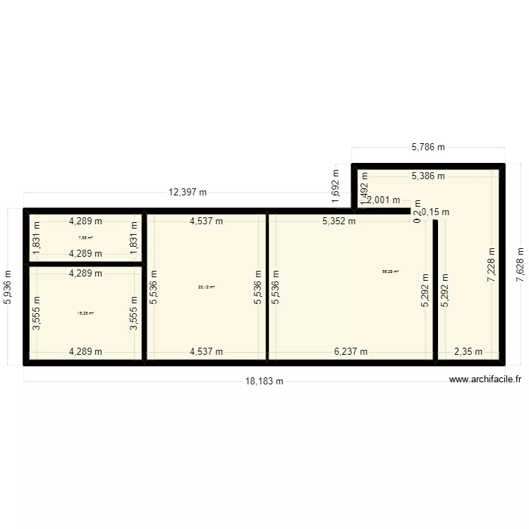 PLAN MAISON VILLEBON. Plan de PLAN MAISON VILLEBON. Plan de