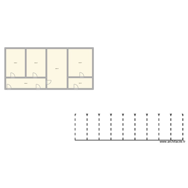 plan de masse msp. Plan de 0 pièce et 0 m2