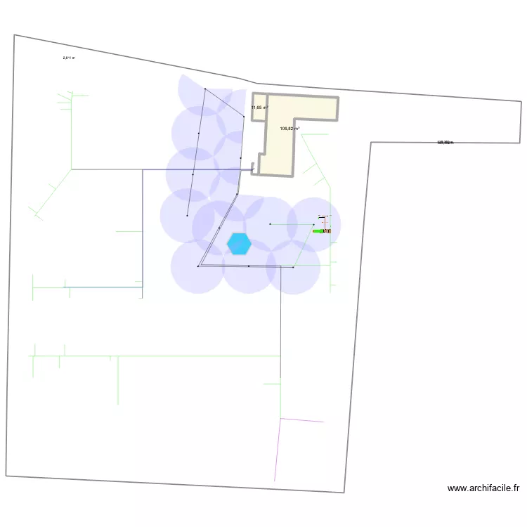 Plan arrosage Emilie. Plan de 2 et 118 m² Plan arrosage Emilie. Plan de 2 et 118 m²